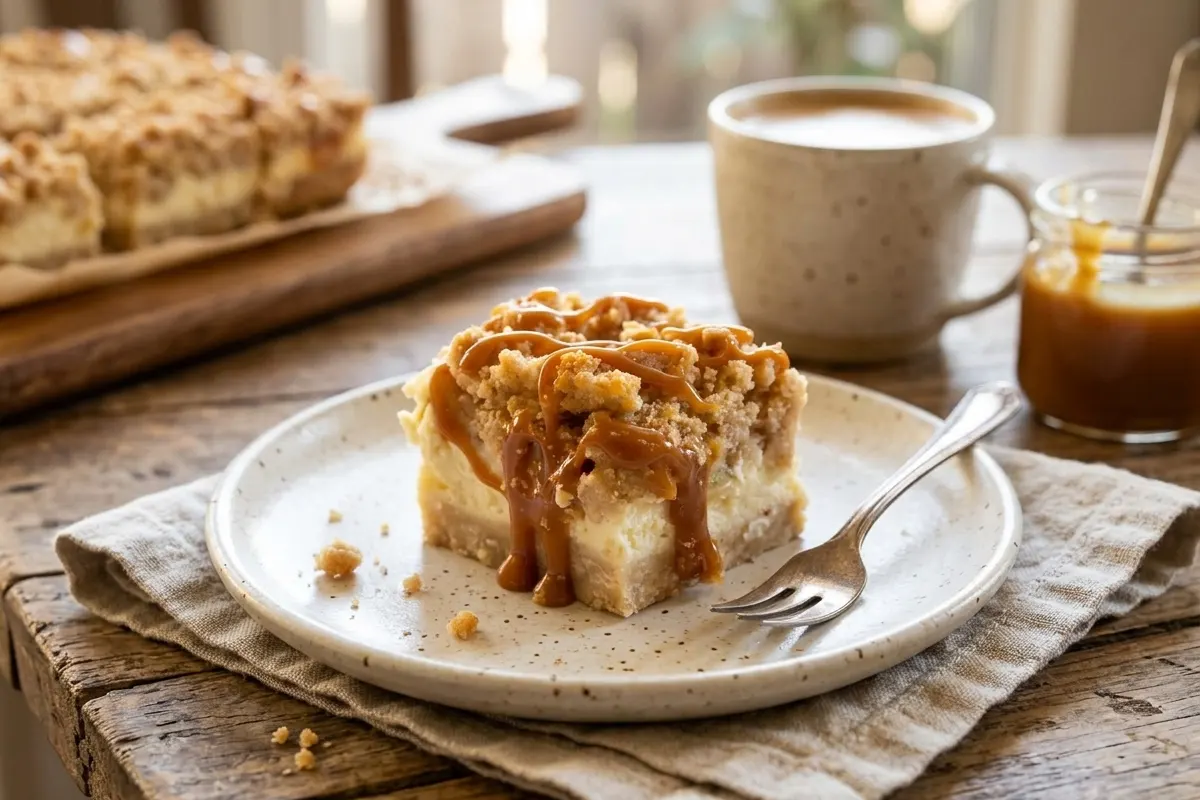 Caramel Apple Cheesecake Blizzard Treat